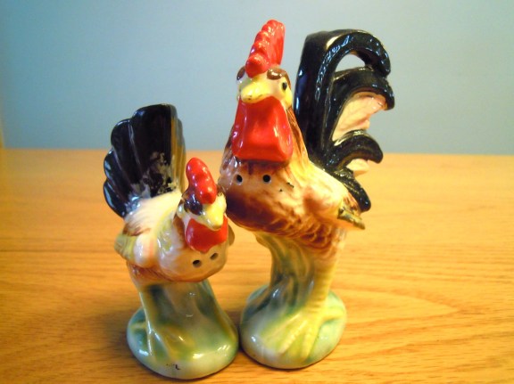 chicken and rooster